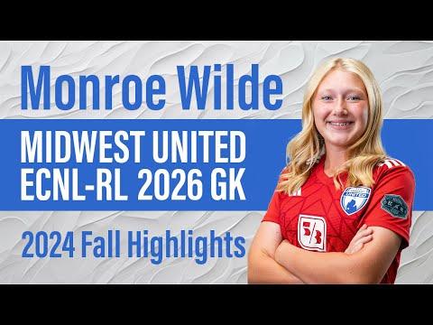 Video of 2024 Midwest United ECNL-RL Fall Highlights