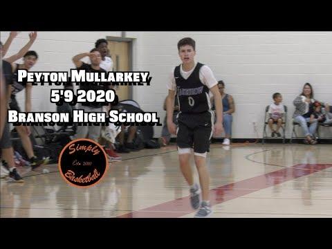 Video of 5'9 Peyton Mullarkey Has Unlimited Range I 2020 Branson HS | Lakeshow Highlights