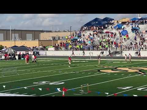 Video of COLTON CONYERS - 4TH LEG (LEANDER SPARTANS) 4X100 AAU DISTRICT MEET 6/25/22