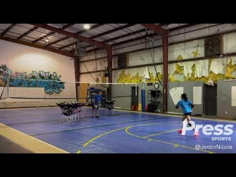 Video of Private lessons with Coach Kortney ( 575 volleyball 15-1 Head Coach ) 