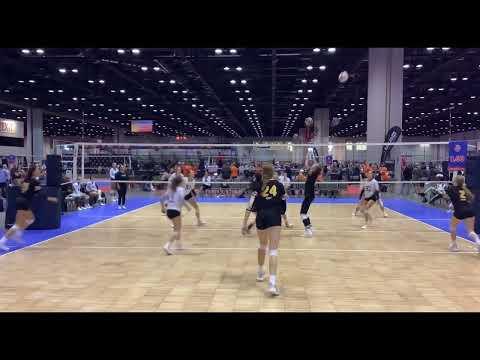 Video of Marah Glenn 6’0 Setter/Opposite 2024 #86; AAU Nationals Highlights 