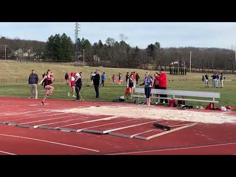 Video of Brooke Bleam 2023 Opening Meet Long Jump