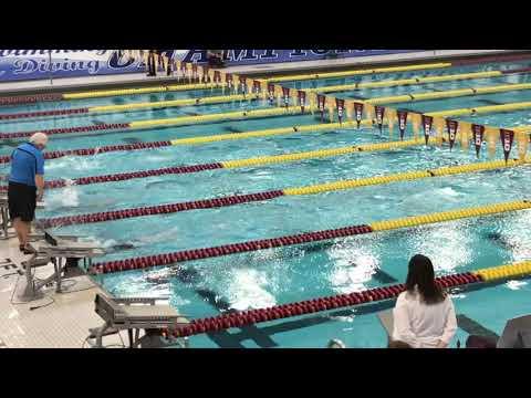 Video of 100 yrd Fly lane 4 (middle swimmer)