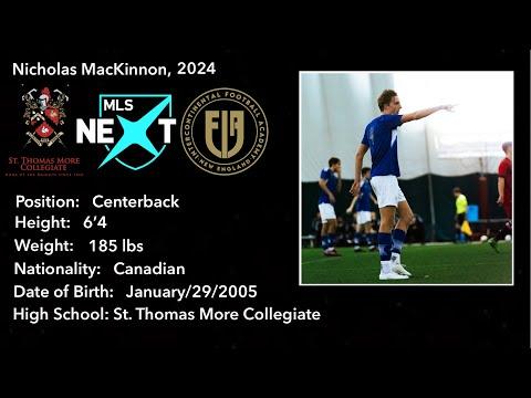 Video of Nicholas MacKinnon 2022/2023 Season Highlights