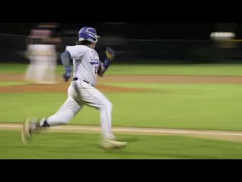 Video of Hard Hit Double in Senior Legion Playoffs