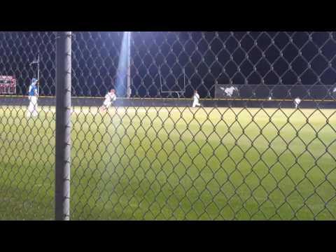 Video of March 15 #1 playing 3rd base 