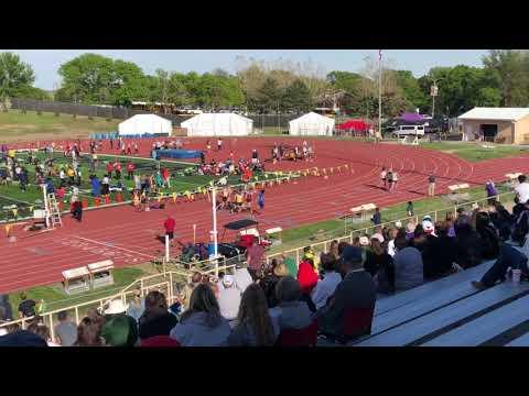 Video of Reed Emsick 800m District Final 1:57