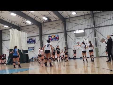 Video of Natalie Wagner #8 midnight sun volleyball tournament