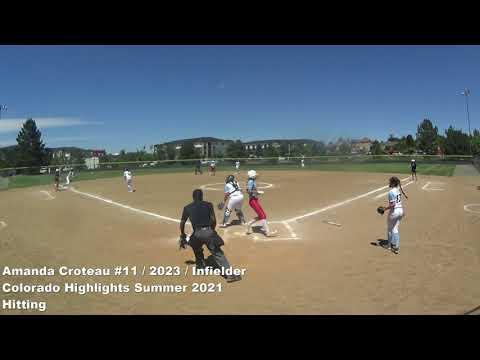 Video of Amanda Croteau #11 / 2023 / Colorado Highlights