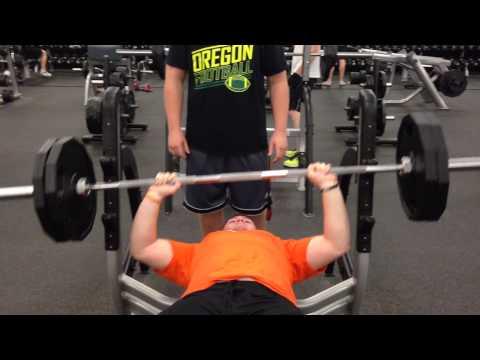 Video of Bench Press 225 May 27 2014