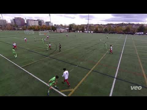 Video of MLS Next Match 11/13/21 - Alexandria U19s vs Cedar Stars Monmouth (Quentin =#6 in White playing RB and later LCB