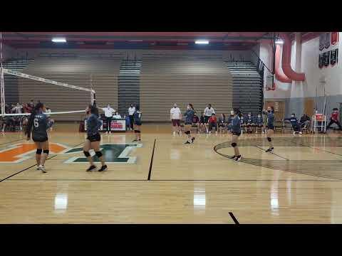 Video of Playing Junior Volleyball Valley High MiddleHitter Shirt #1