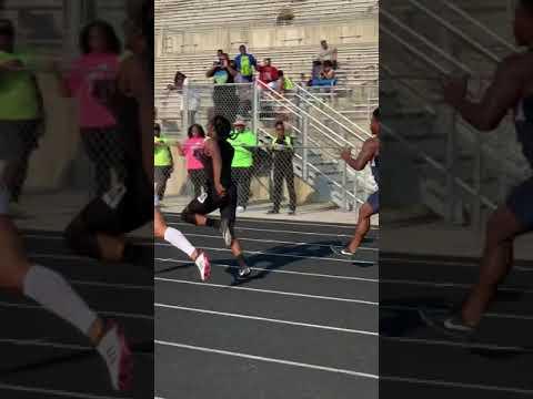 Video of 11.12 100m dash 