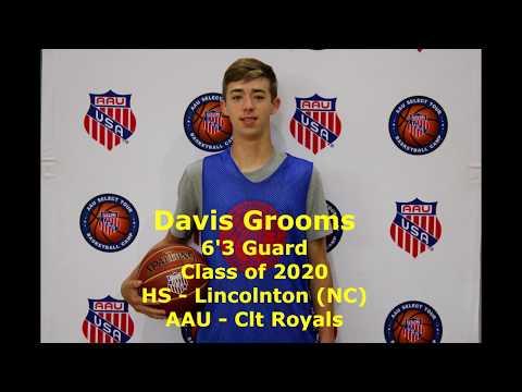 Video of Davis Grooms Summer ‘19 Highlights 