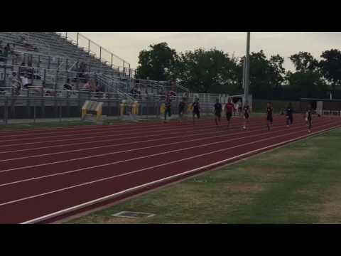 Video of Ian Kelly 100m Dash 11.06sec. Golden West HS WYL Championship 1st place 