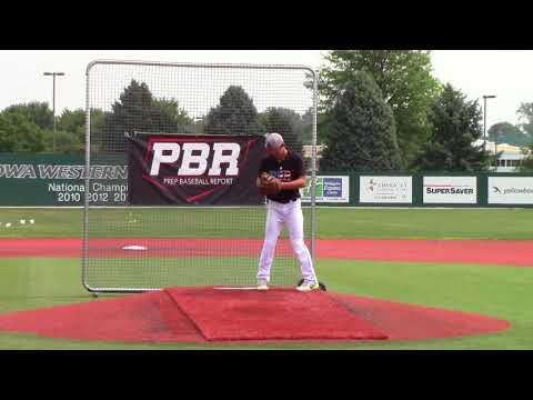 Video of PBR Showcase pitching