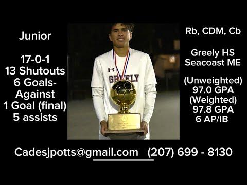 Video of Cade Potts - GHS Junior Year Highlights