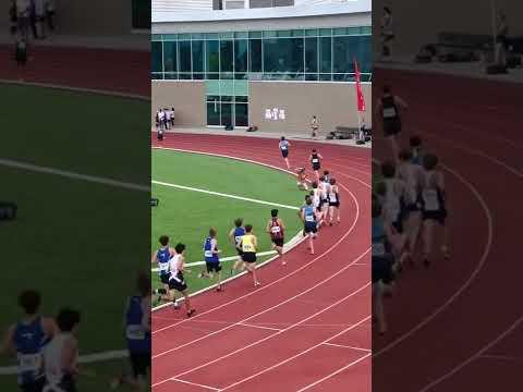 Video of BC Provincial Club Championships 1500m U18 (2nd - 4:04.41)