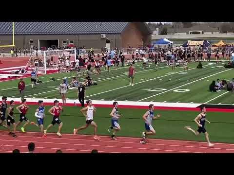 Video of 2:11.24 WelCo championships against wind (White arm sleeve)