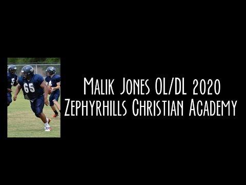 Video of Malik Jones ZCA OL/DL