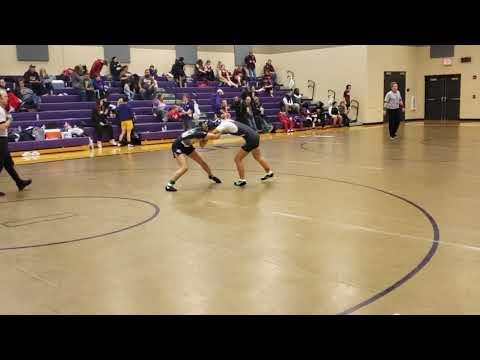 Video of Aaliyah Bueno girls wrestling topeka Kansas 