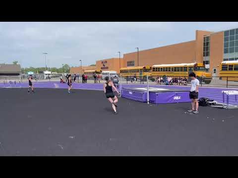 Video of Ava Steinhebel Track High Jump clearing 5'5" May 2023