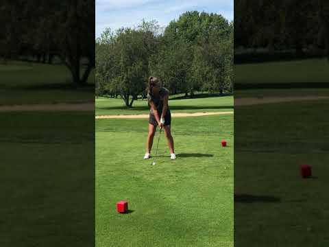 Video of Hole 5 - par 3 - Tee Shot (pitching wedge)