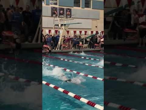 Video of 2020 MTSL state meet 50 free