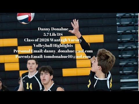 Video of Danny Donahue - Wantagh Varsity Volleyball Highlights - Class of 2026