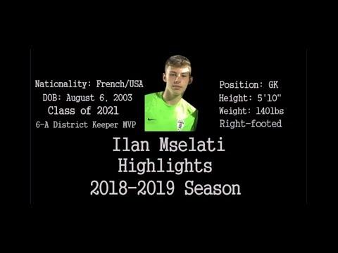 Video of Ilan Mselati 2018-2019 Highlights