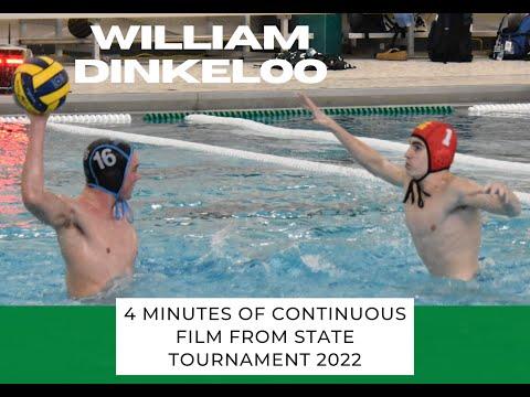 Video of William Dinkeloo, 2024 Goalkeeper, 4 minutes of continuous play from Fall 2022 State Tournament