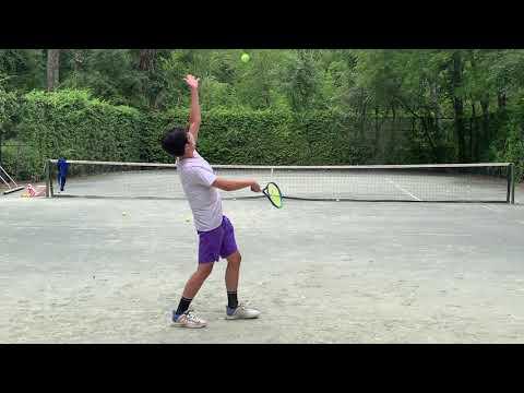 Video of Andrew Haggerty - College Tennis Recruiting Video #1 (Fall 2021)