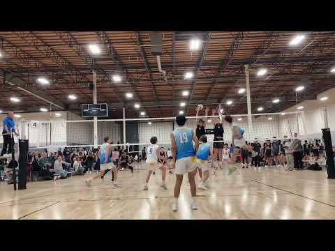 Video of Jeremy Li (#19, OH, California VC) made strong return from injury, highlights for SoCal Cup, 11/13/2022