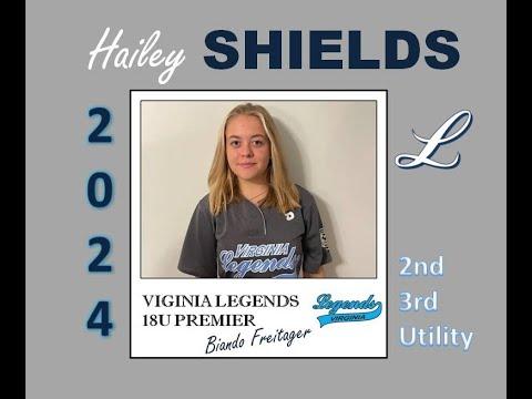 Video of Hailey Shields 2024 2B 3B OF highlights