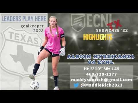 Video of ECNL Texas Showcase highlights