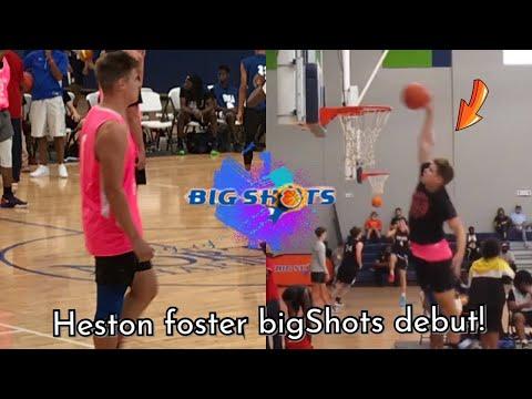 Video of Heston foster averages 17 PPG in big shots debut 