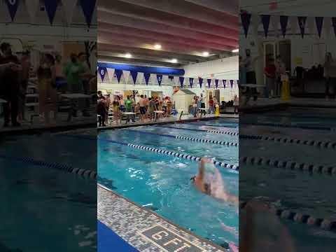 Video of Vanessa Cefaloni 100 Backstroke (Lane 4)