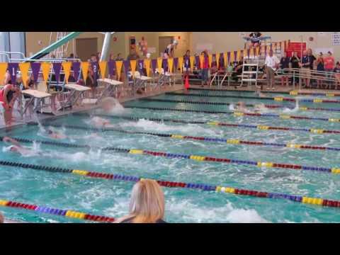 Video of 2016 IGHSAA Regional - 400yd Freestyle Relay (anchor)