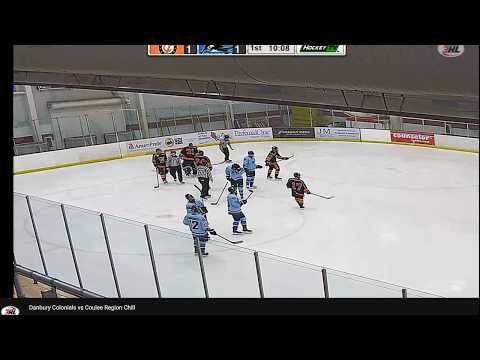 Video of Danbury Colonials vs Coulee Region Chill December 15, 2019, #9 Blue, 4 shots, 1A, 17 shifts/20:43 minutes 