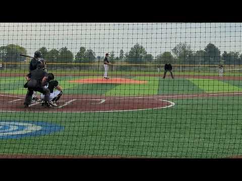 Video of Perfect Game WWBA Kernels GC 1H 0R 13K 1BB 67%Strikes!