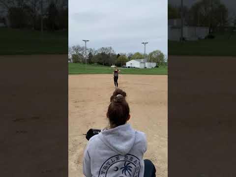 Video of Cate pitching