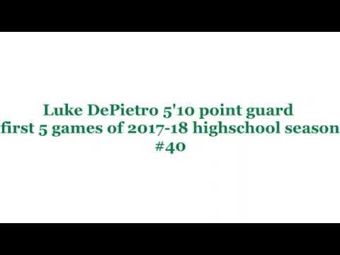 Video of first five games of high school season highlights