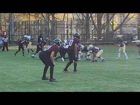 Video of Queens Falcons #27 TE vs Bklyn Warriors