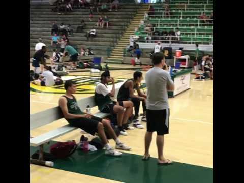 Video of  Deshaun Cooper at point Loma Nazarene university tournament 2017