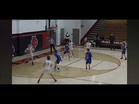 Video of Andrew Keith, Freshman, Class of 2027.  1st Half against Stellville Illinois JV season at home