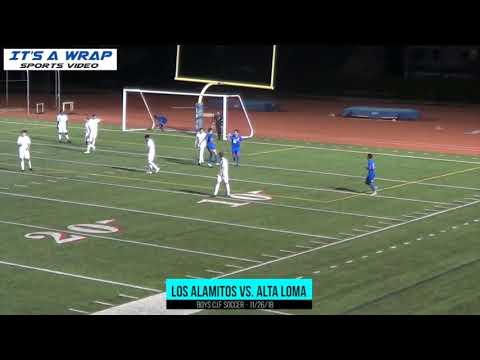 Video of Los Alamitos v Alta Loma Boys Soccer Highlights