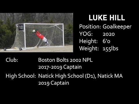 Video of Luke Hill 2020 Goalkeeper Highlights