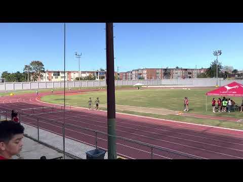 Video of Seniors 3k as a Junior 3rd place 10.4