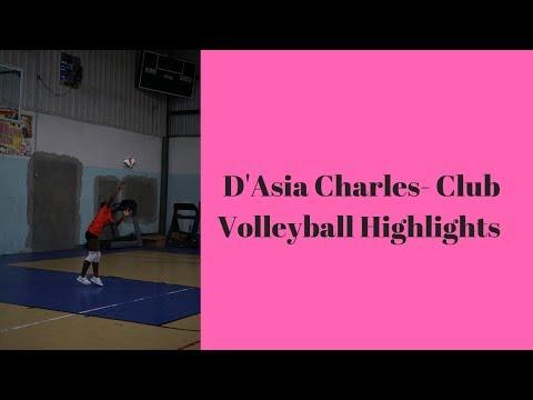 Video of D’Asia Charles- Club Volleyball Highlights