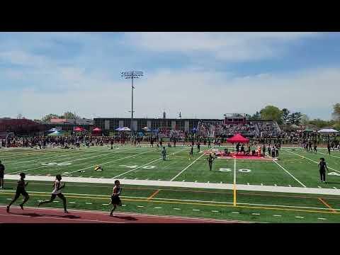 Video of Mercer County Relays Outdoor Apr 2023 SMR 800m Leg